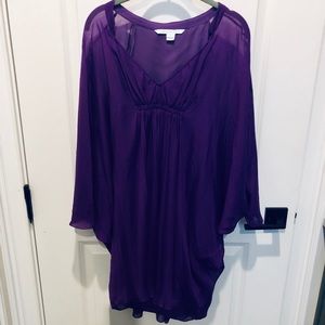 Diane Von Furstenberg Purple Dress